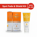 Reborn Spot Fade & Shield Kit - Vitamin C & Sunblock Routine