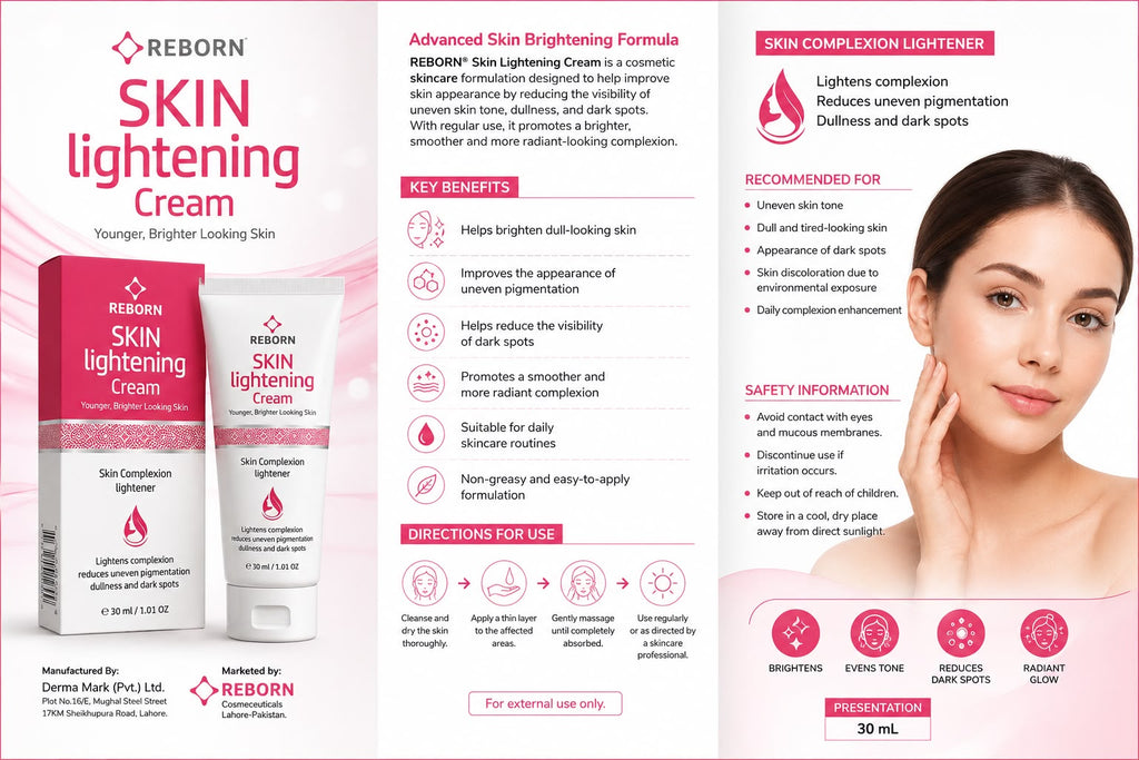 Skin Brightening Cream for Dark Spots & Pigmentation | Reborn